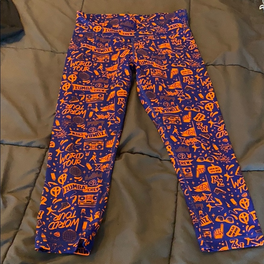 Capri zumba leggings